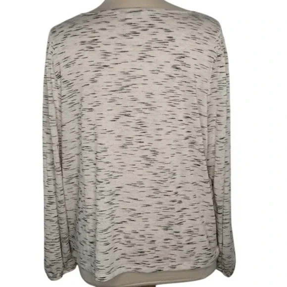 Zac & Rachel‎ Off White & Black Long Sleeve Top - Picture 9 of 14